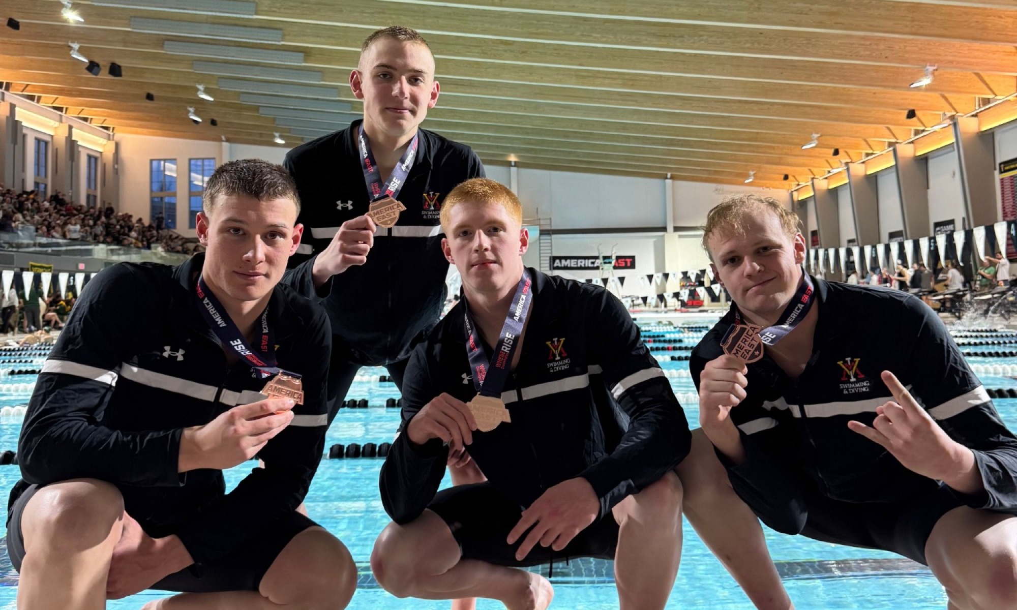 VMI Men's Swim & Dive - 200 Medley Relay Team