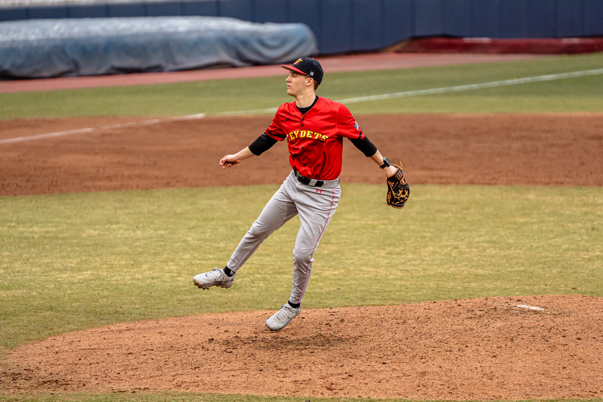 VMI Baseball vs. Virginia Action Shot