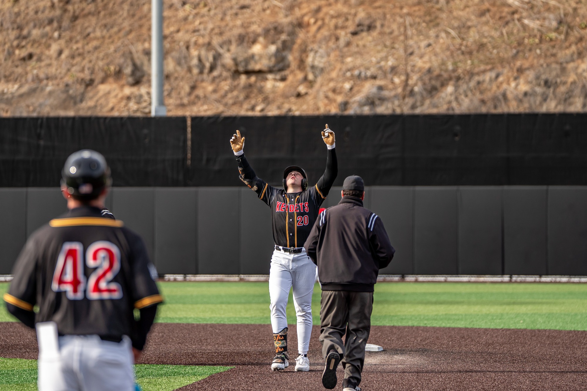 VMI Baseball vs. Delaware State Action Shot - Saturday