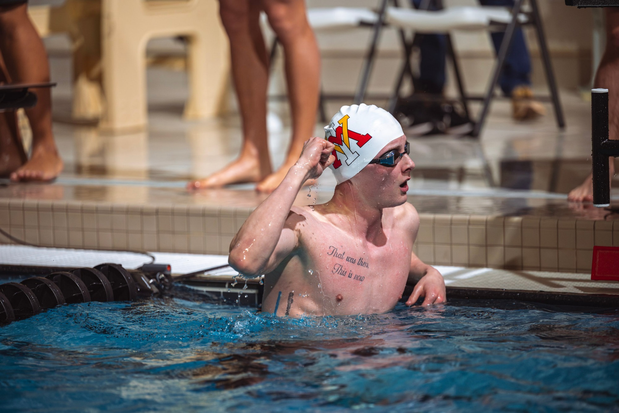 VMI Men's Swim & Dive at AESD Championships