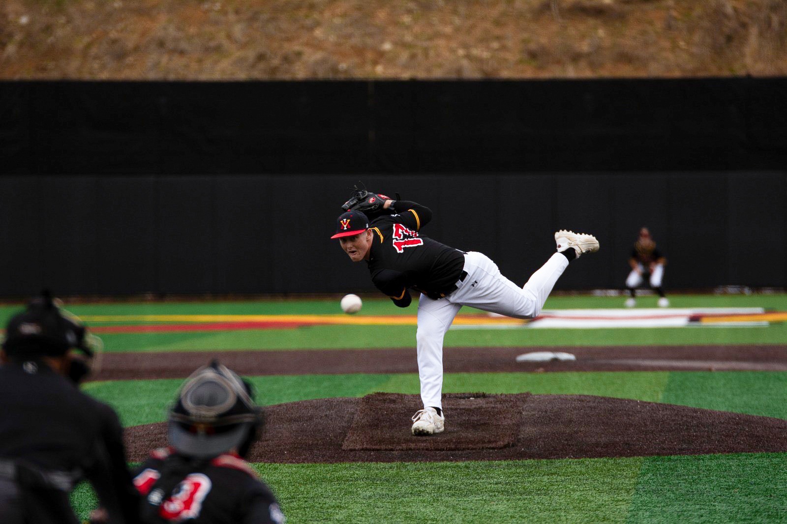 VMI Baseball vs. UMES Action Shot - Monroe