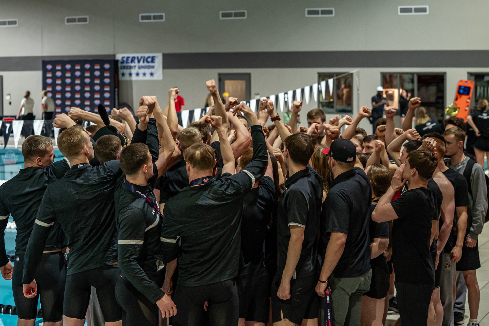 VMI Swim & Dive at America East Championships - Day Four