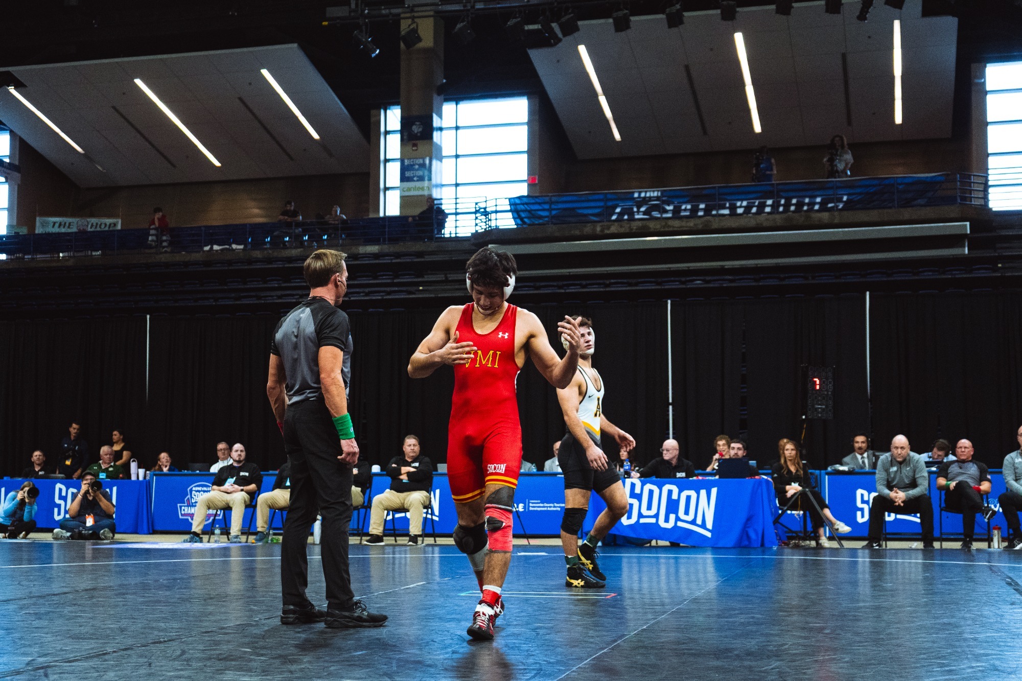 VMI Wrestling - Ryan Vigil at SoCon Championship