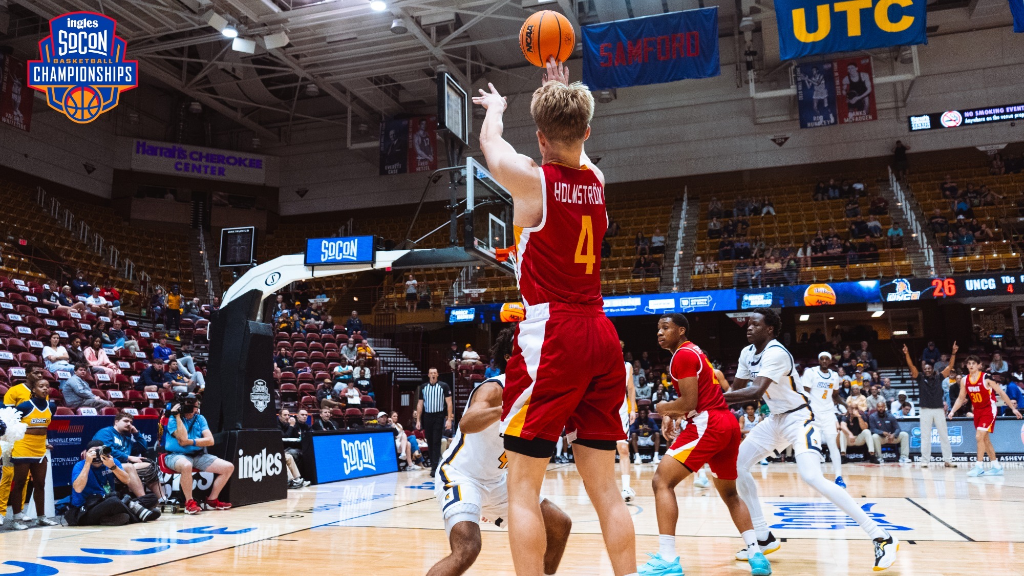 holmstrom vs uncg - 2026 socon tourney