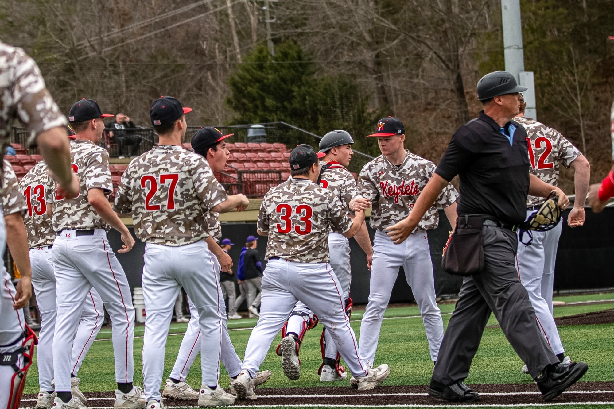 VMI Baseball vs. Western Illinois - Postgame Celebration (story)