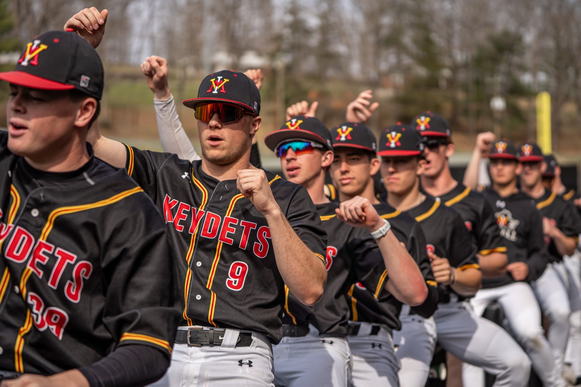 VMI Baseball vs. Cornell - Dugout Pump It Up