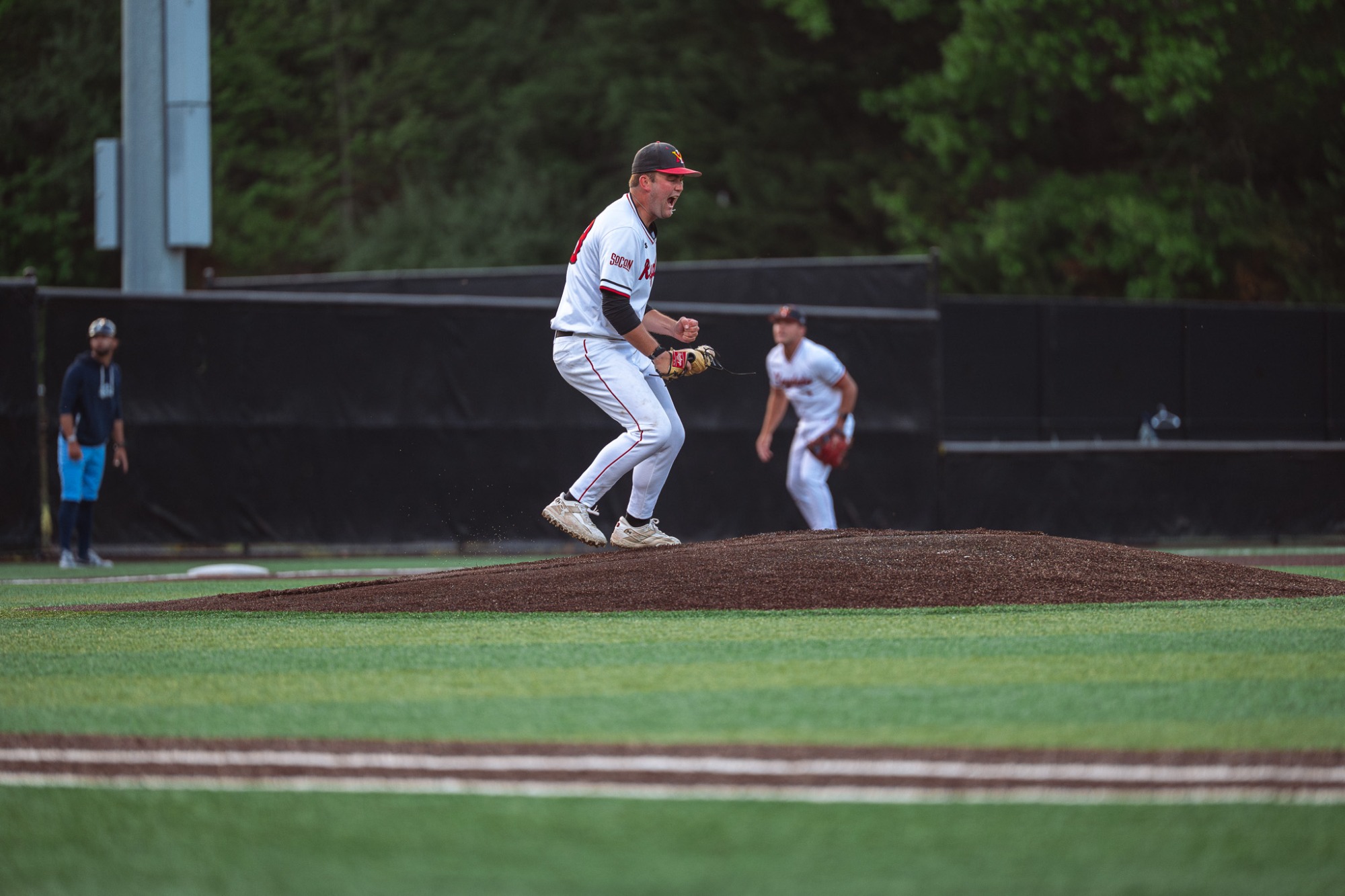 VMI Baseball vs. Longwood Action Shot