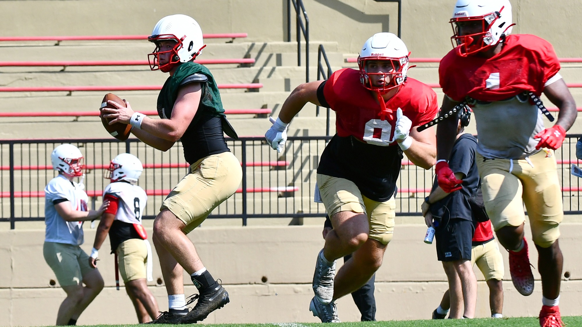 VMI Football QBs + RBs 
