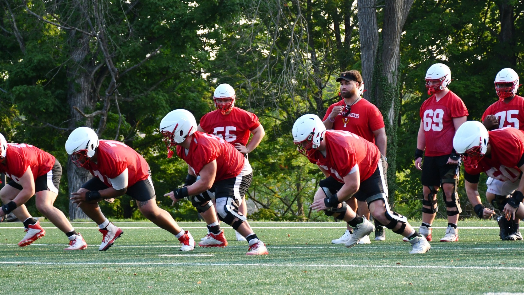 o line - fall camp 2026