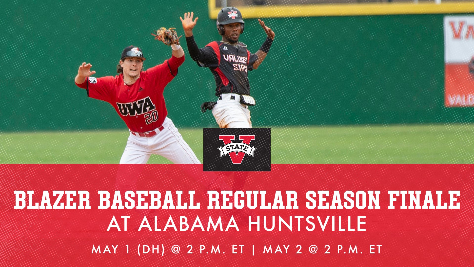 No. 25 Blazers Finish Regular Season at Alabama Huntsville Valdosta