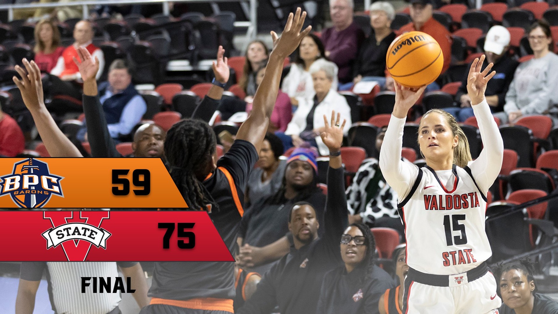 Lady Blazers Roll Past BrewtonParker in Home Opener, 7559 Valdosta