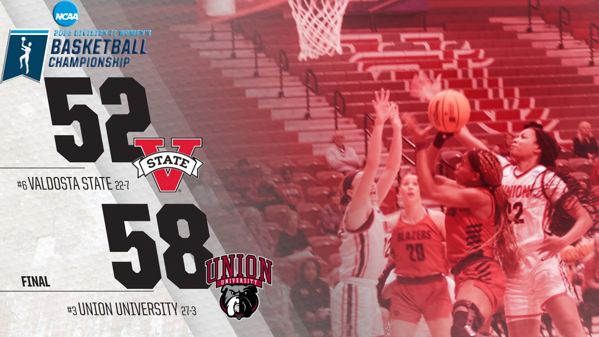 Valiant Effort by Lady Blazers Comes Up Just Short in NCAA South