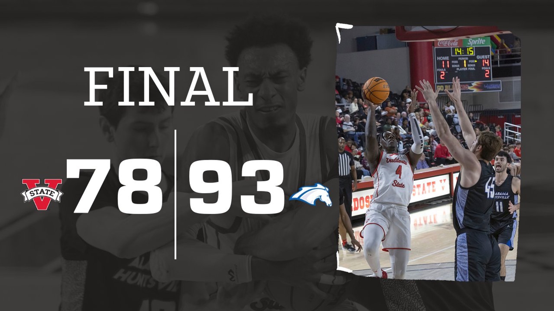 Blazers Come Up Short on Senior Day, Fall 9378 to Alabama Huntsville