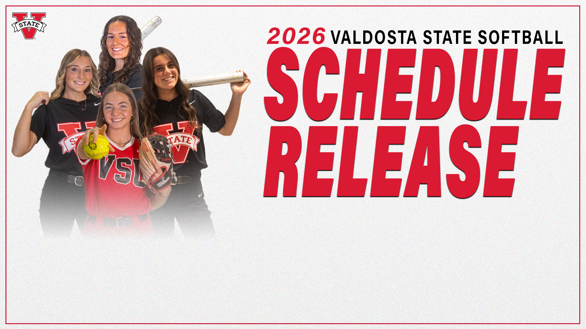 Softball Schedule Release