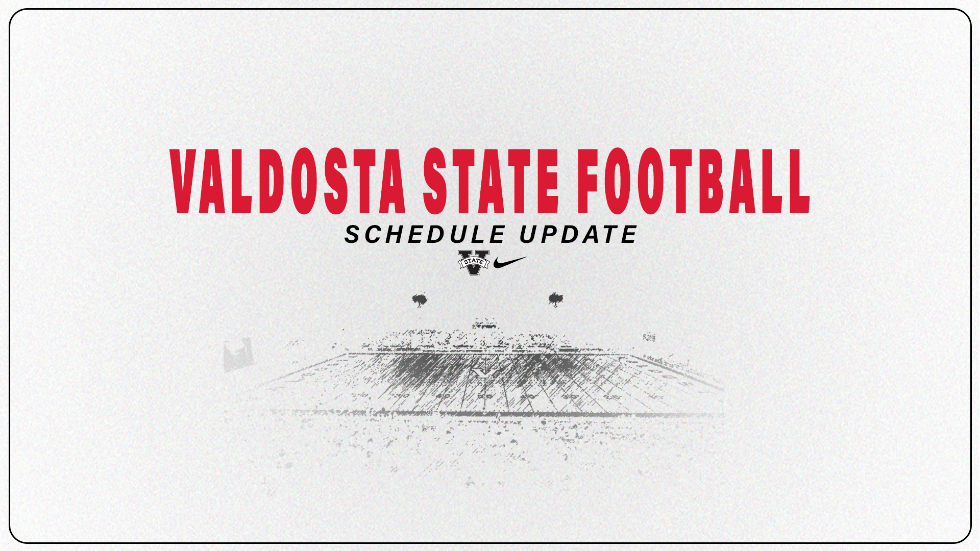 Football Schedule Update