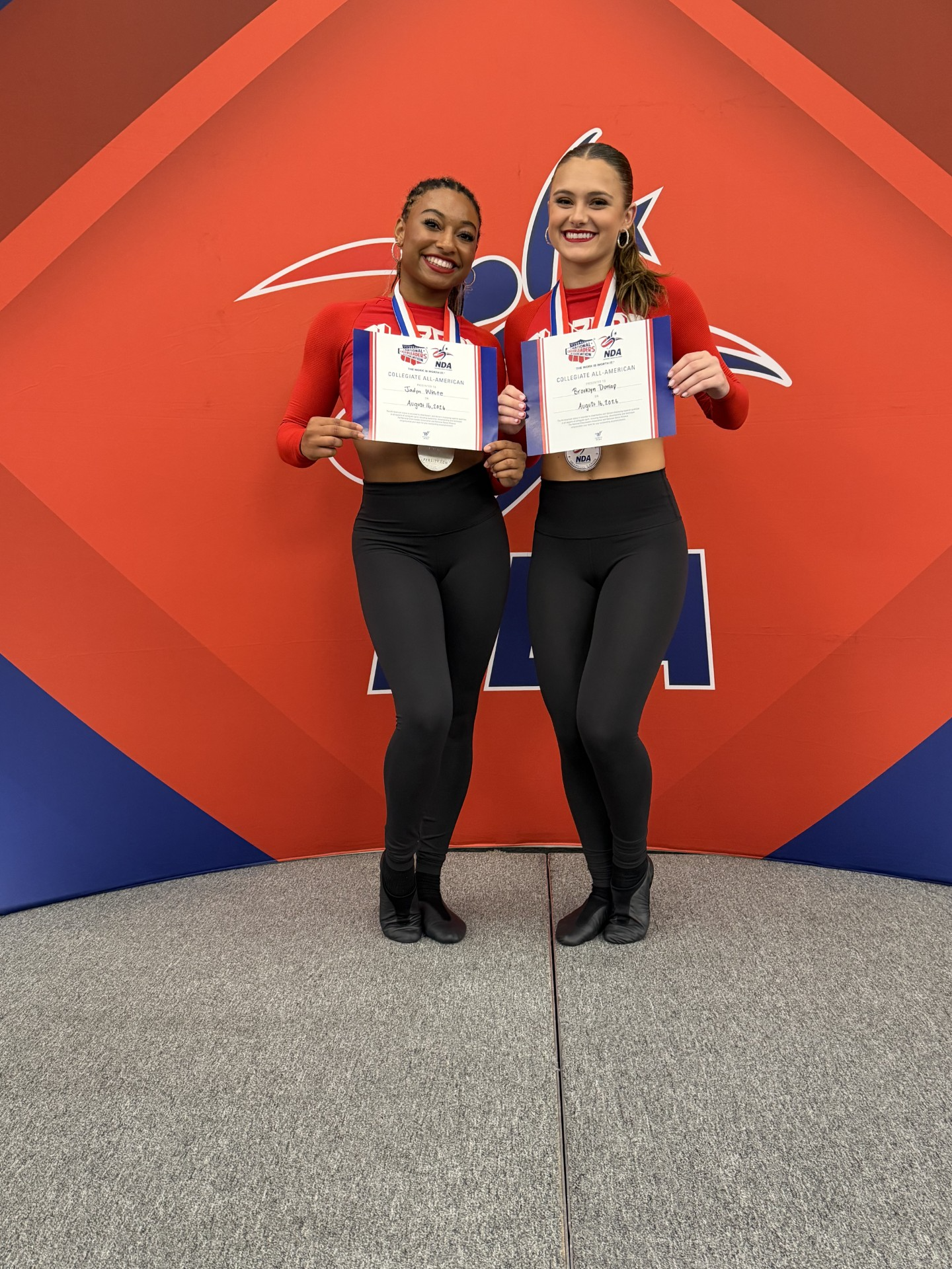 Brooklyn Dunlop & Jaydn White All-Americans 2026