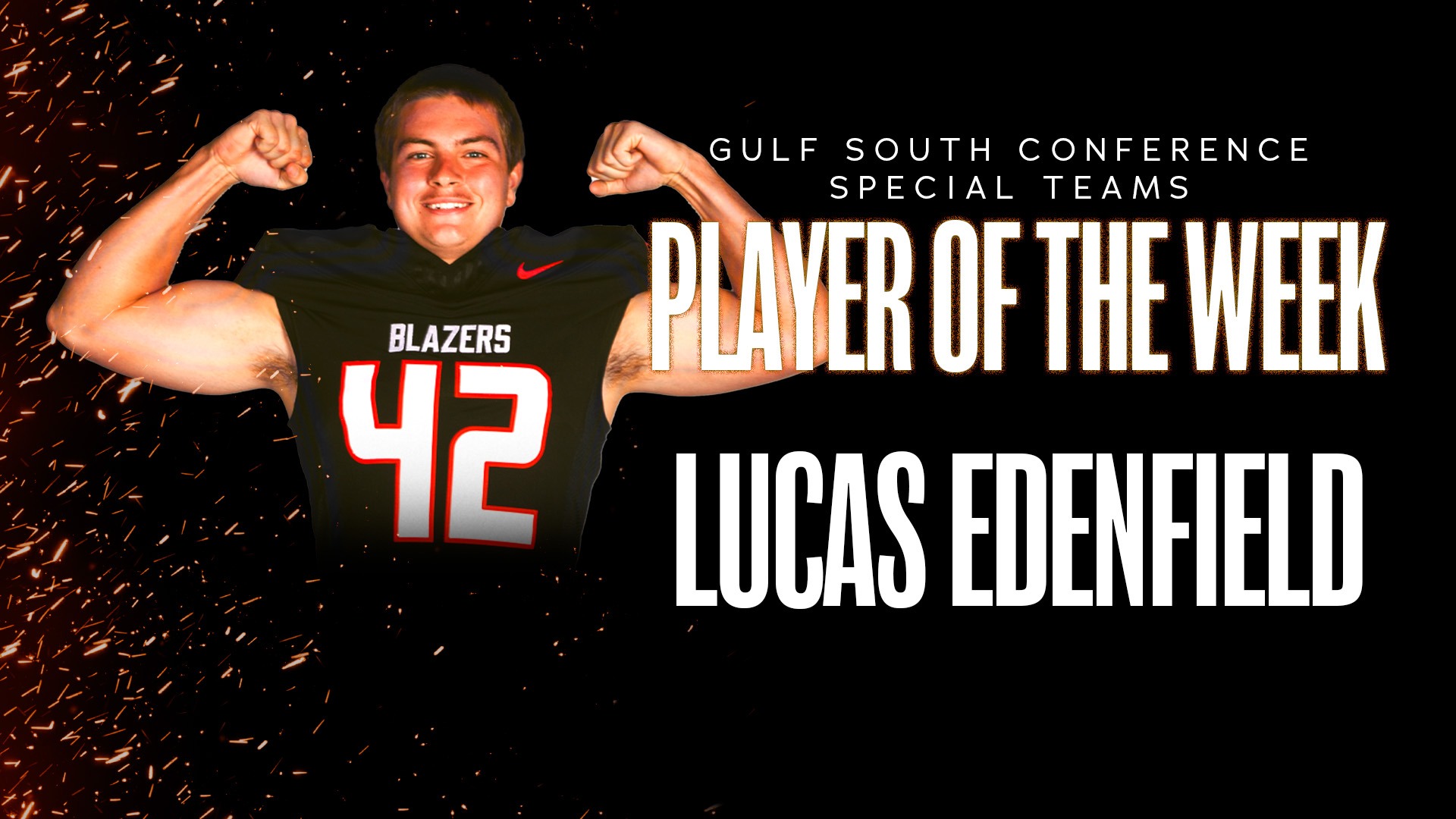 Lucas Edenfield Special Teams Of the Week