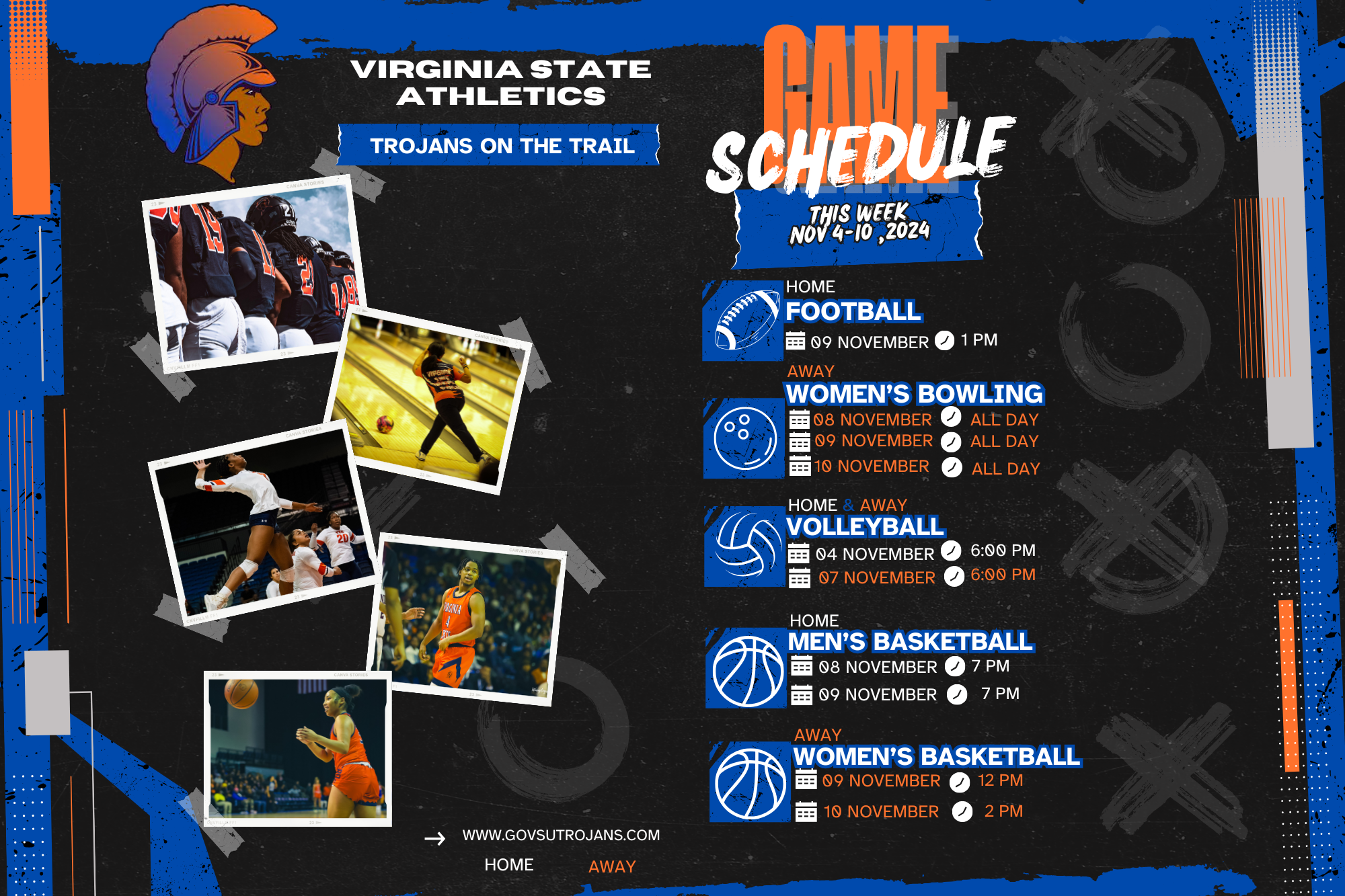 trojans games of the week 