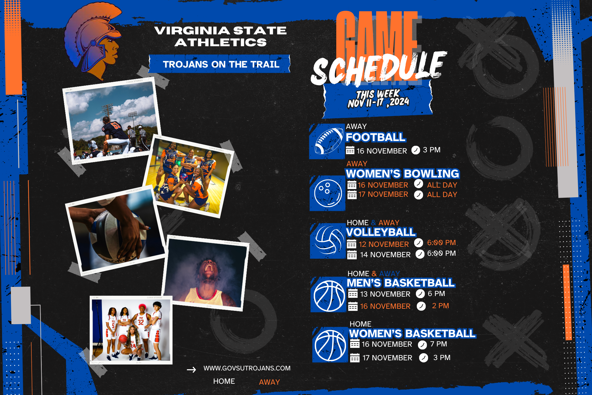 trojans games of the week 