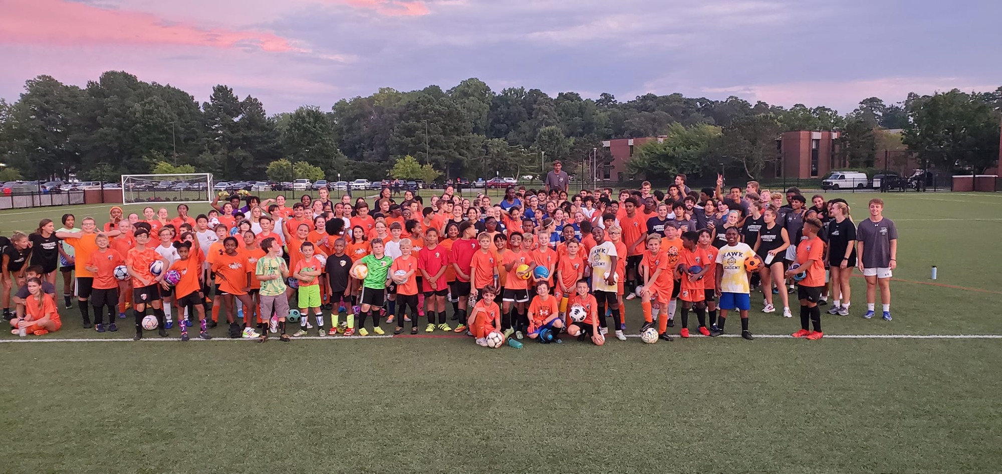 Marlins Soccer hosts Youth Clinic for Churchland Soccer League