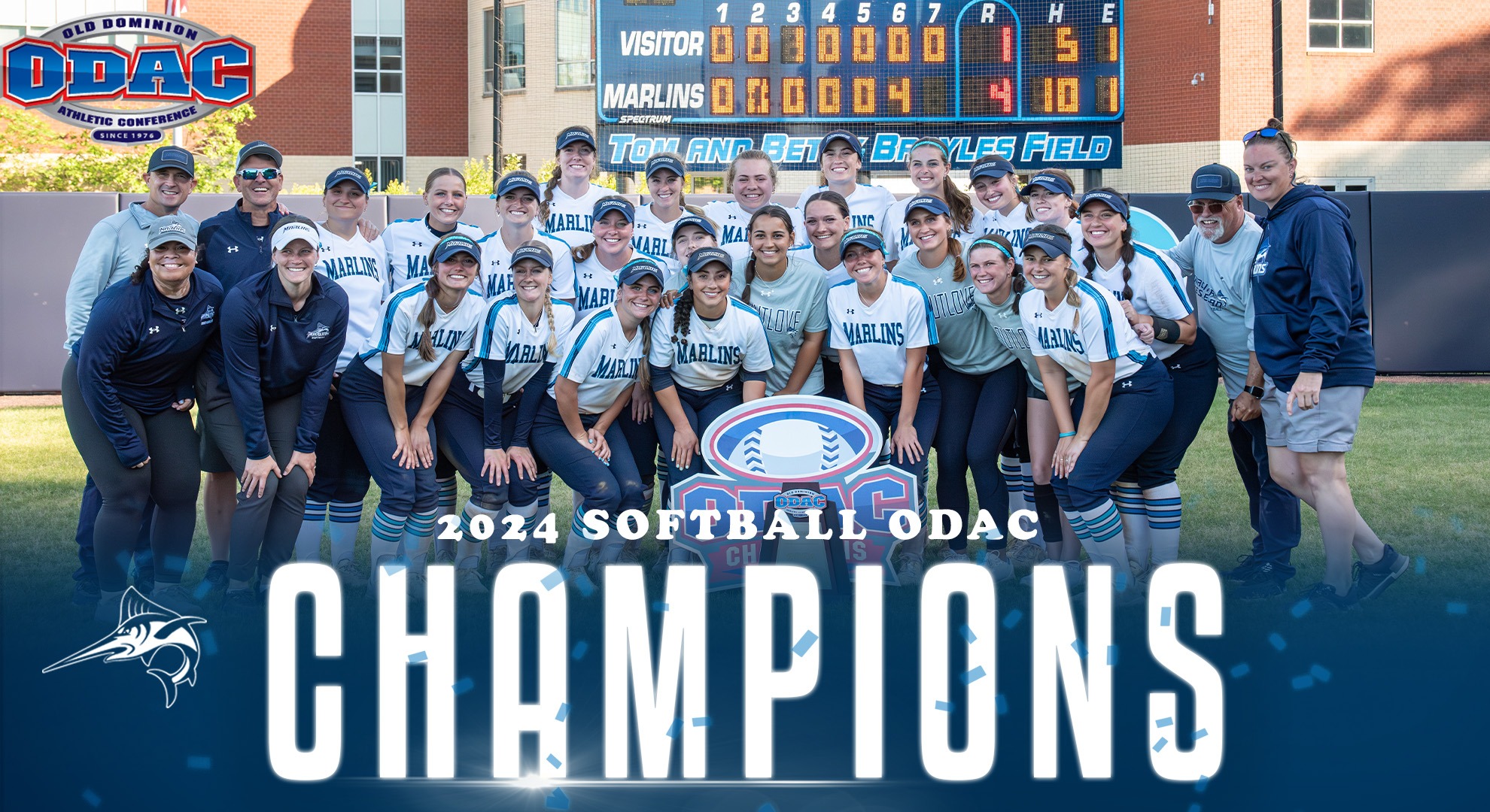 Virginia Wesleyan Softball Crowned ODAC Champions for the 15th Time in