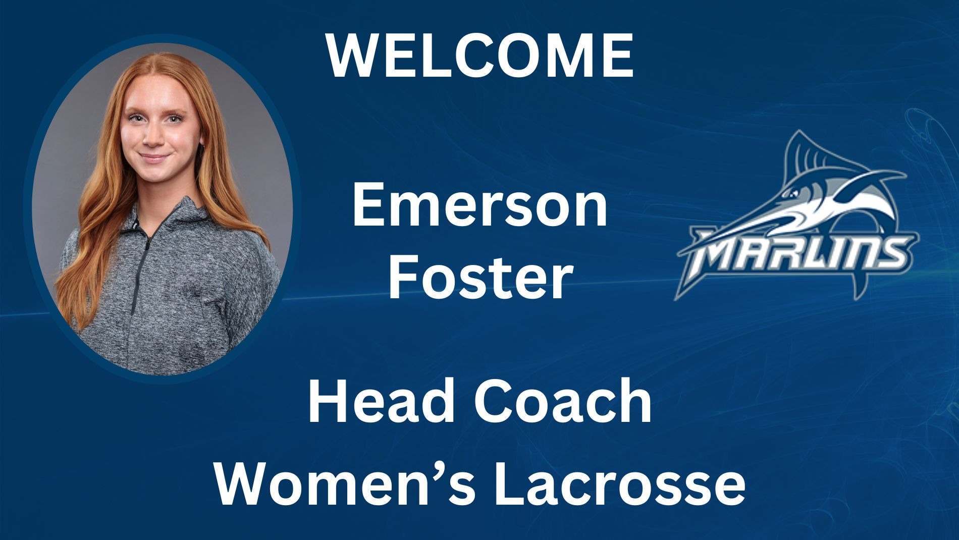 Emerson Foster Head Coach WLAX