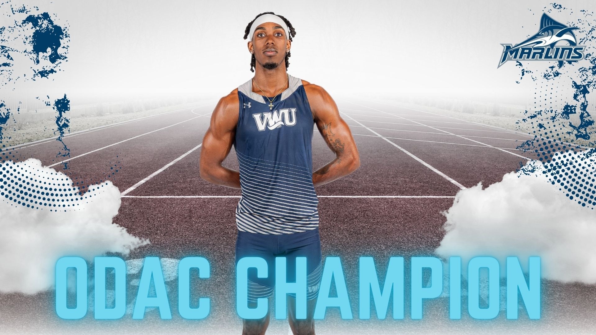 Hall Long Jump ODAC CHampion