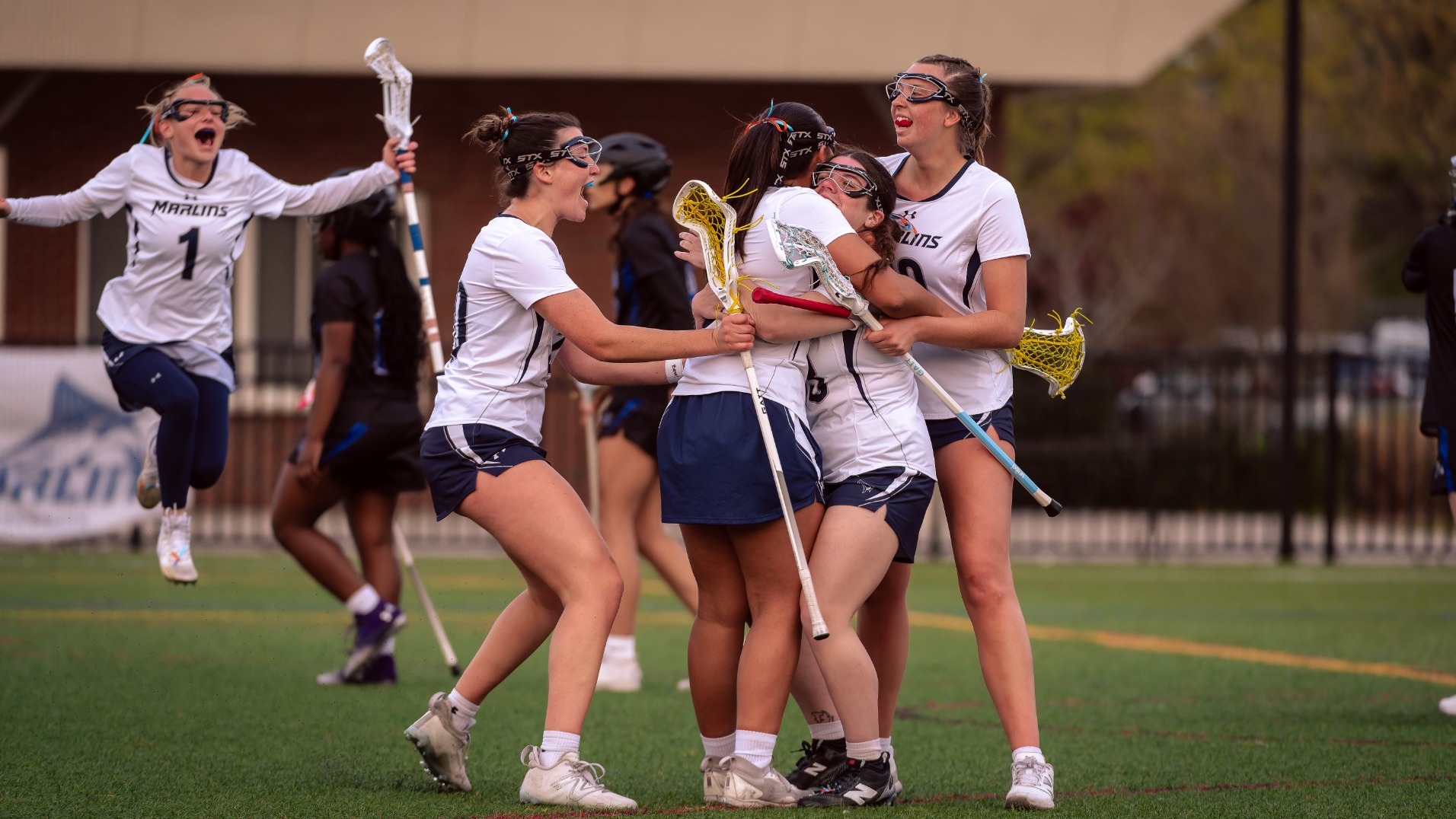 Wlax group shot celebration