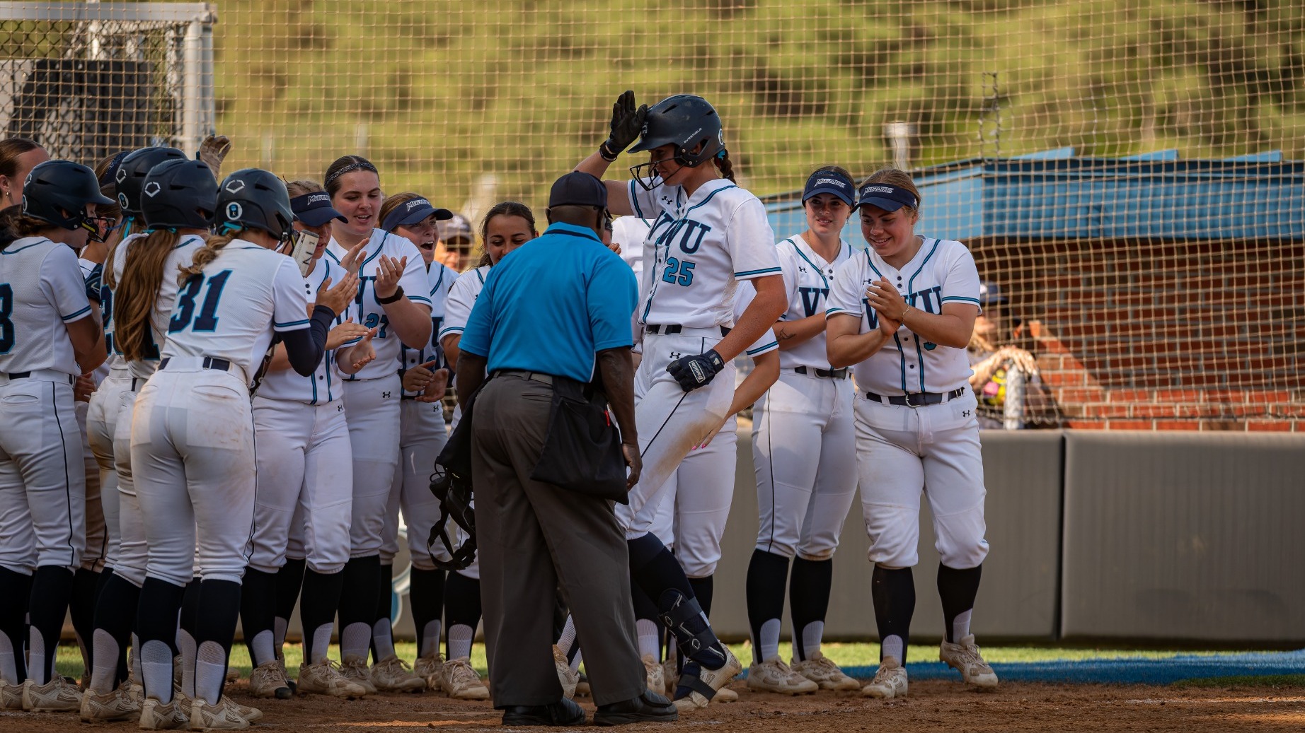 Tucker Fins Up Celebration