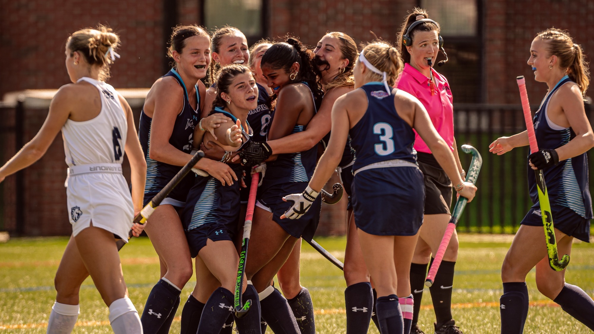 Meridan celebrates first career goal