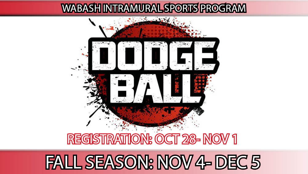 Dodgeball Registration Graphic