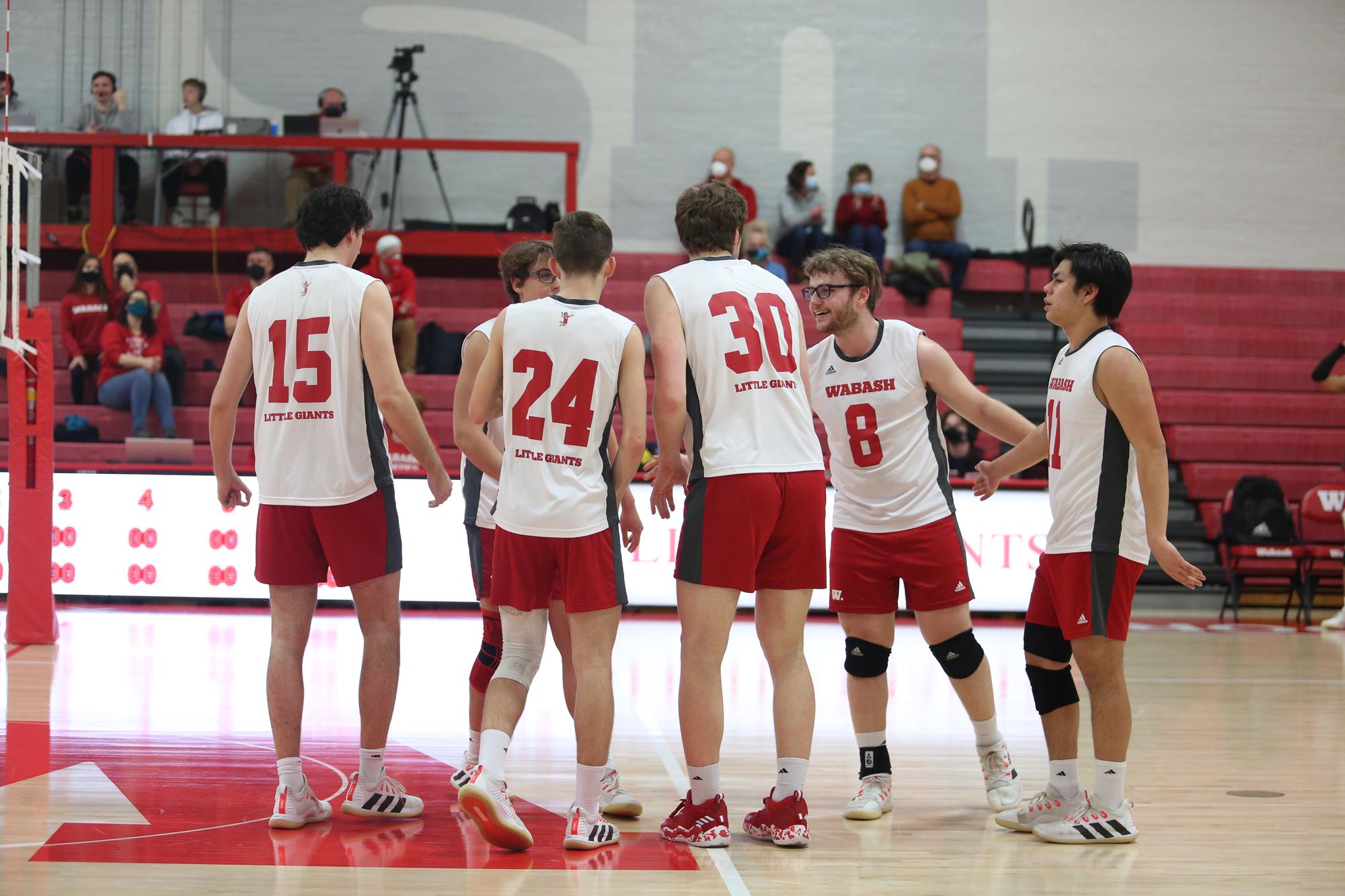 Volleyball Takes Tough FiveSet Loss at Rockford Wabash College Athletics