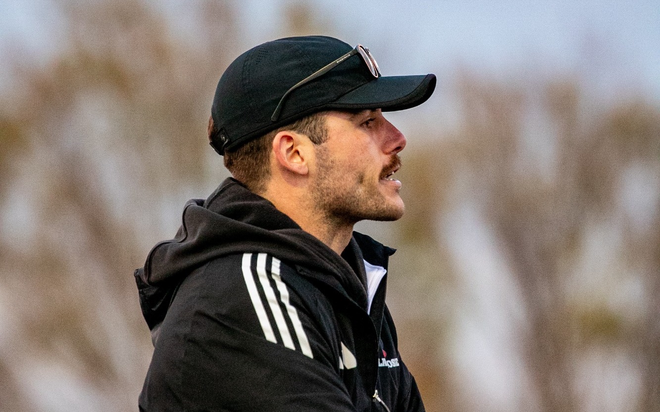 Wabash lacrosse coach Nate Webber