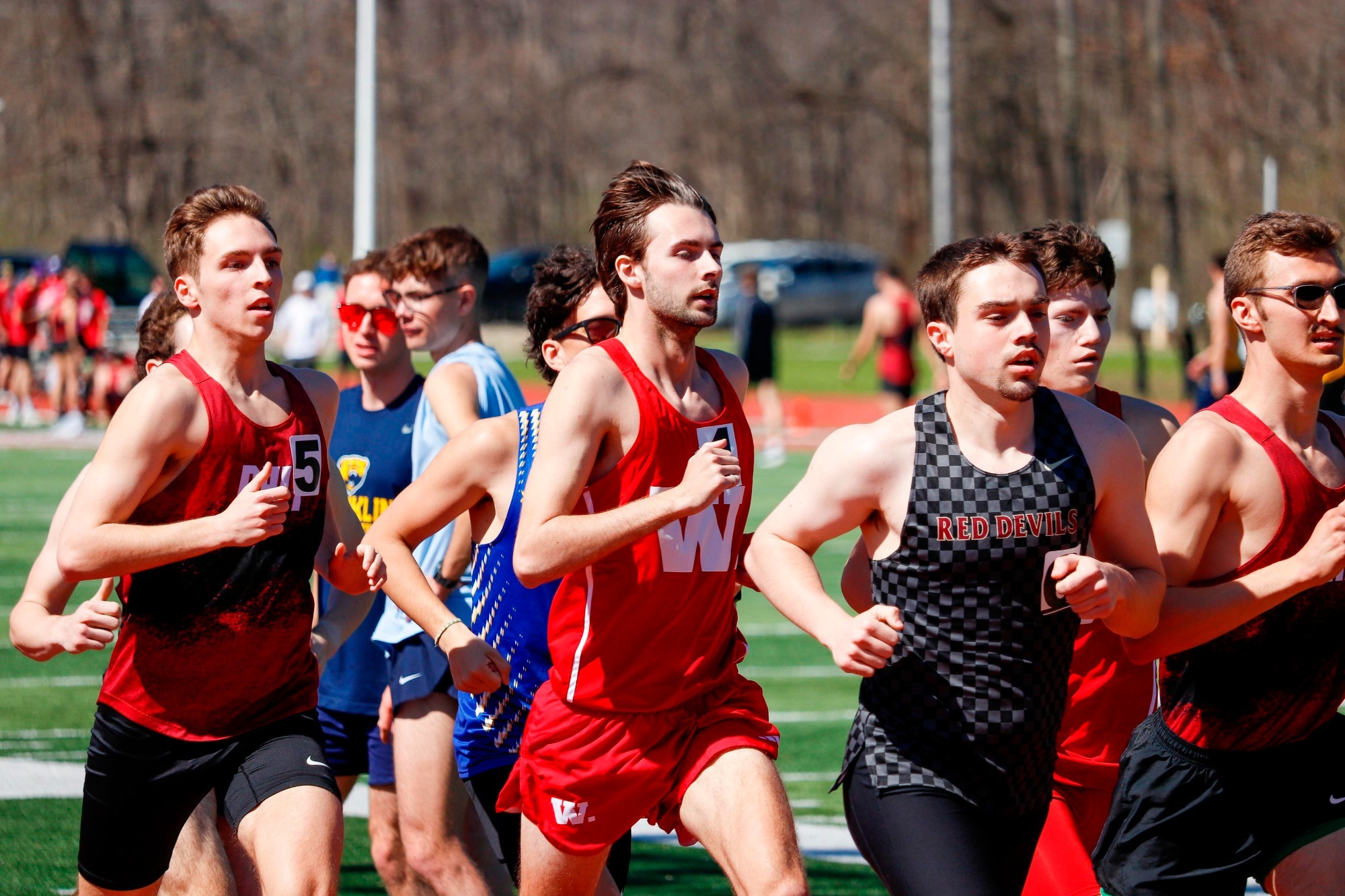 Wabash College runners compete at the 2026 Rose-Hulman Early Bird Track and Field Meet