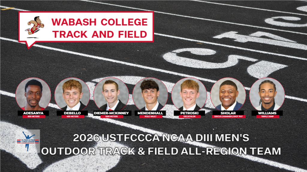 2026 USTFCCCA NCAA DIII Men's Outdoor Track and Field All-Region Team