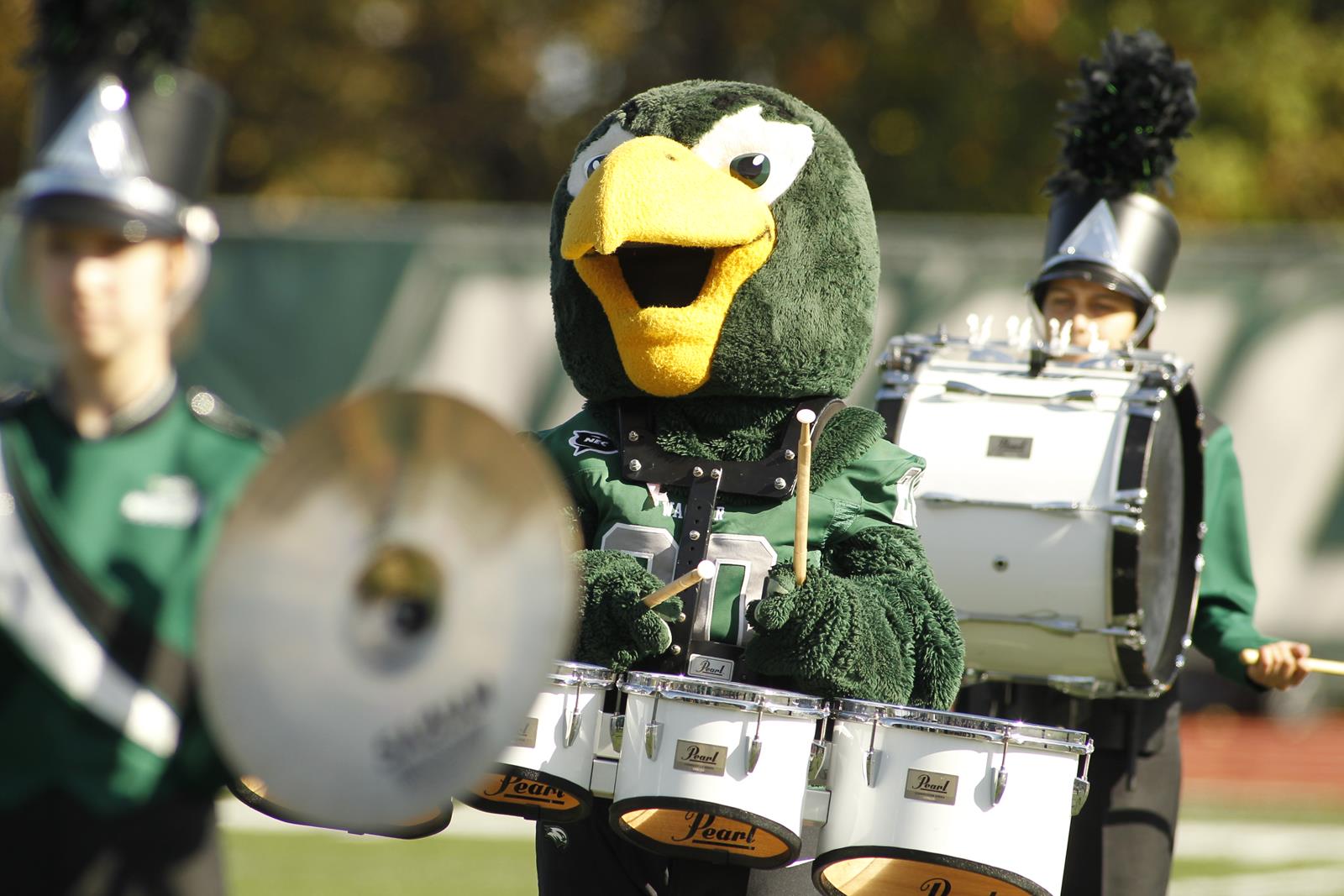 Wagner Football Game - Hall of Fame Halftime Ceremony at Hameline Field on Wagner College Campus on Staten Island, New York on Saturday October 28, 2017.