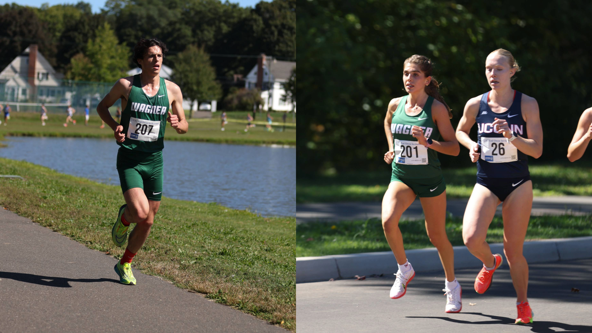 Rylee Ferretti + Florian Hinry at 2025 IC4A/ECAC Championship