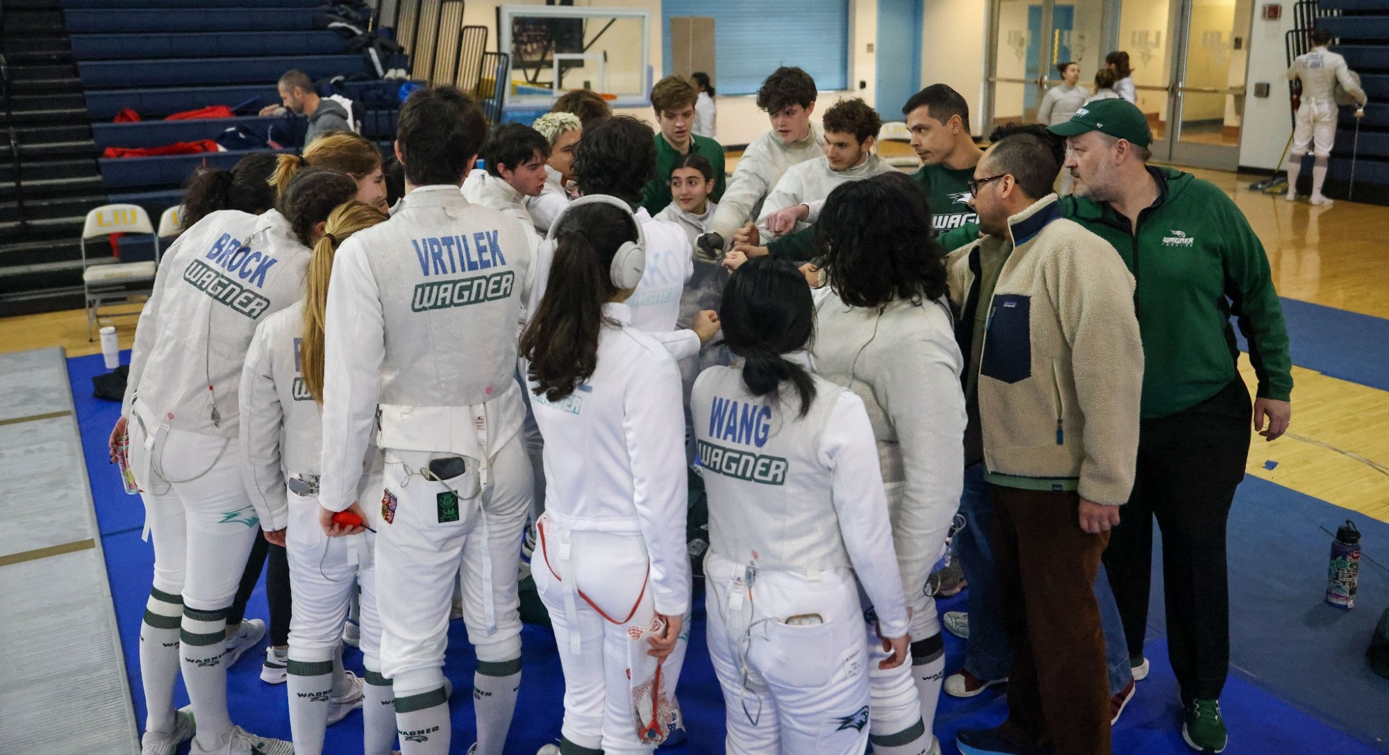Fencing Huddle