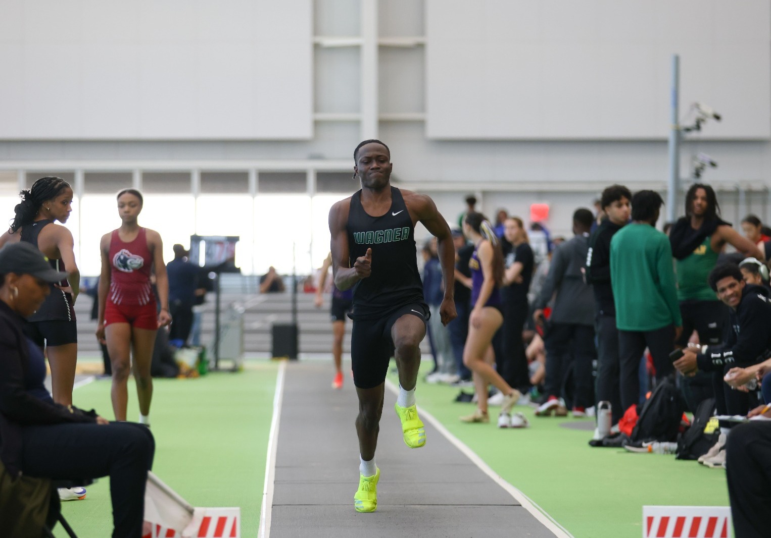 Lasana Darboe at the 2025 Seahawk Shootout