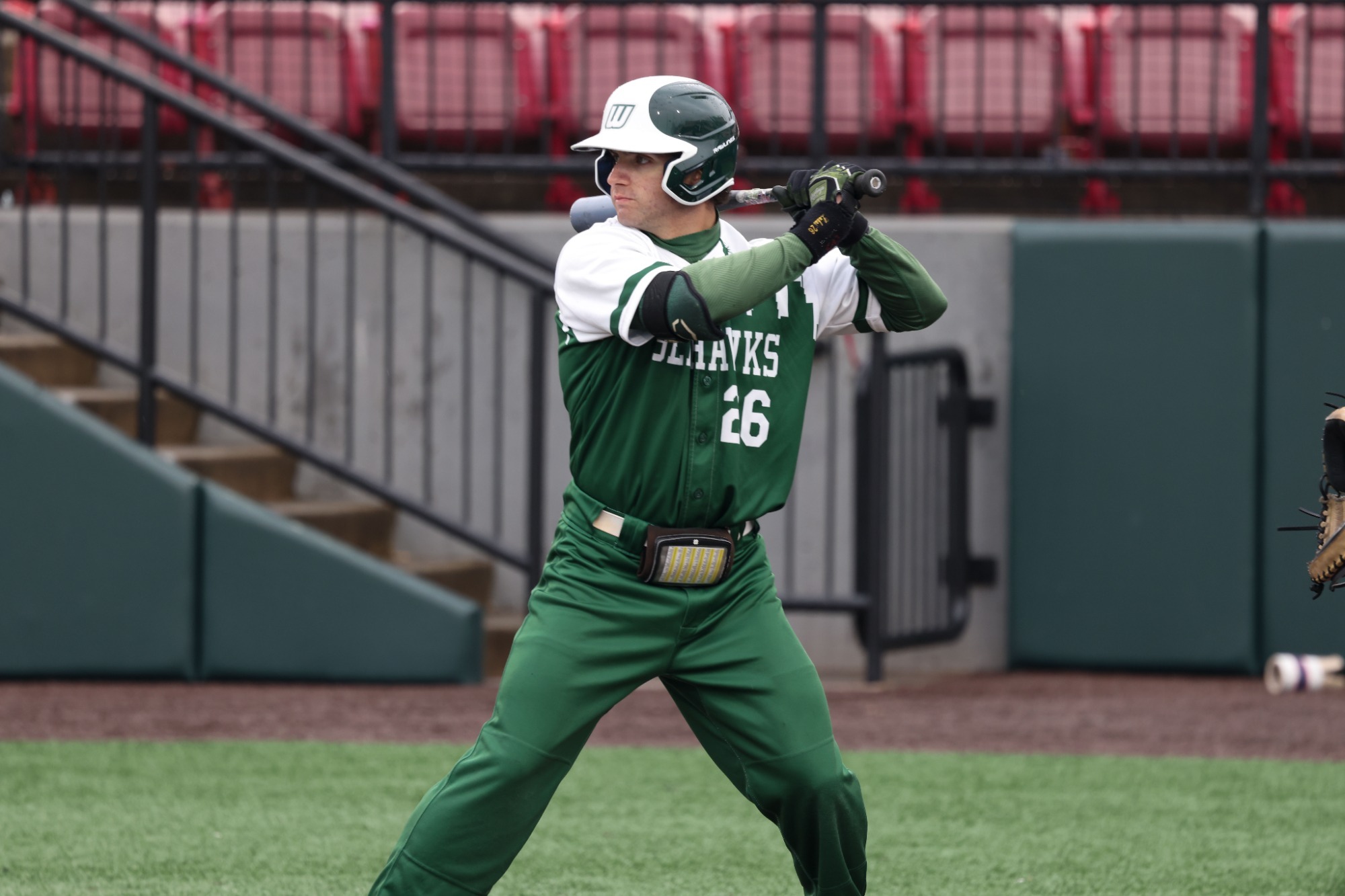 Lukas Torres bats against NJIT