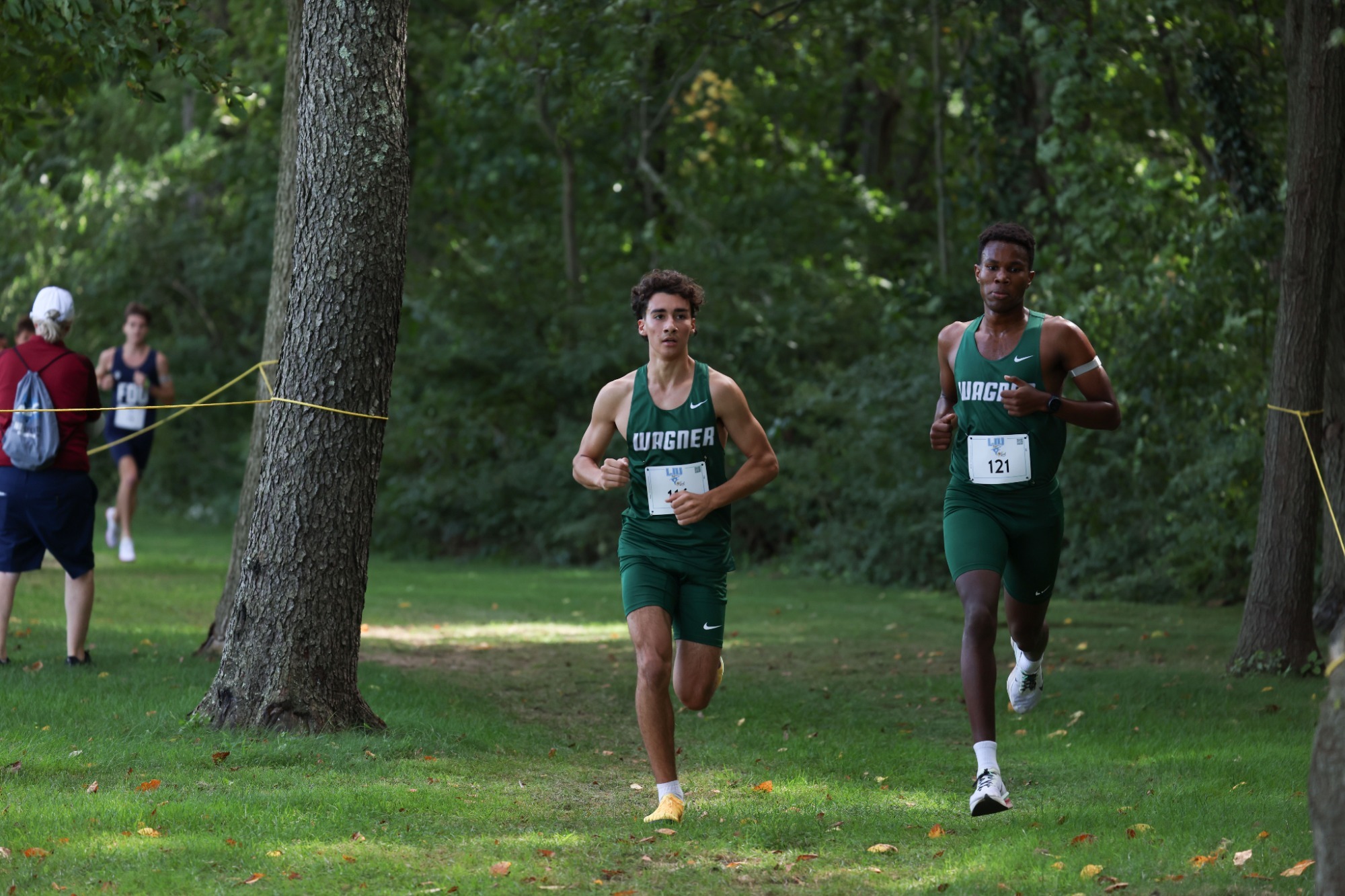 Matt Carrano and Ignacio San Juan at the LIU Fall Festival