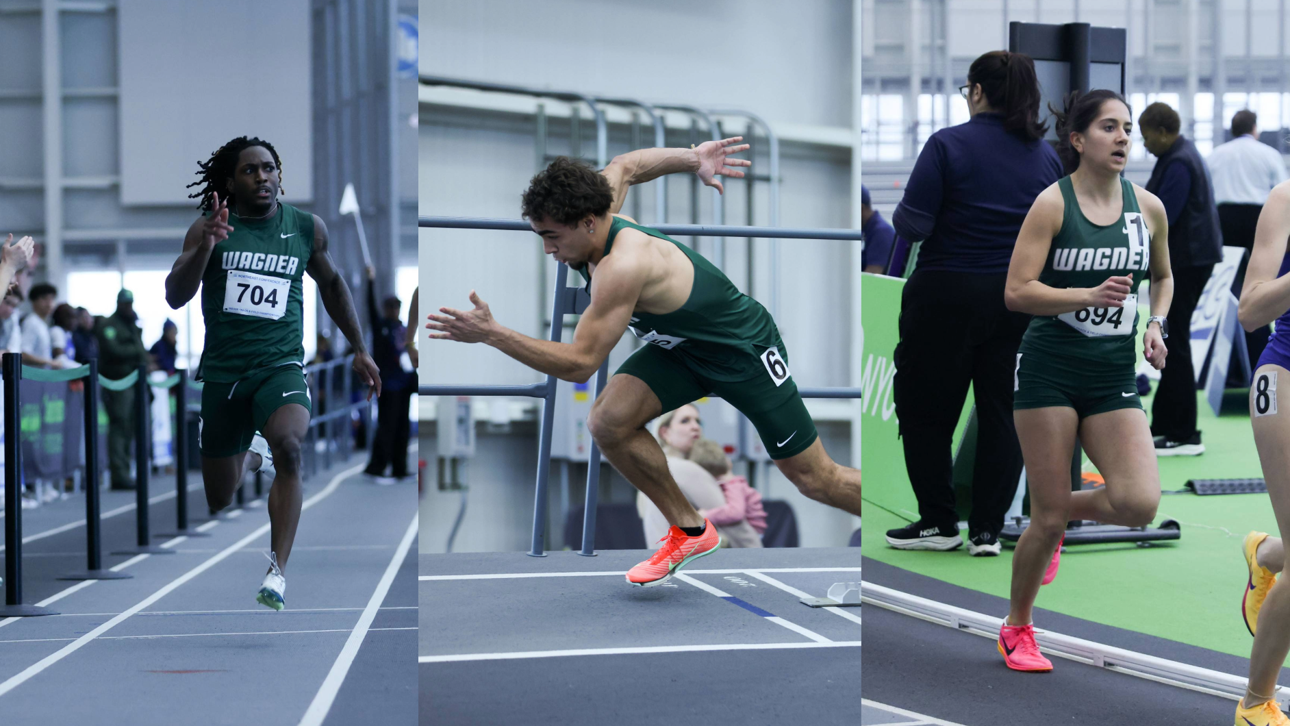 2026 NEC Indoor Championships All-Rookie team — Syed, Grant, Tatis