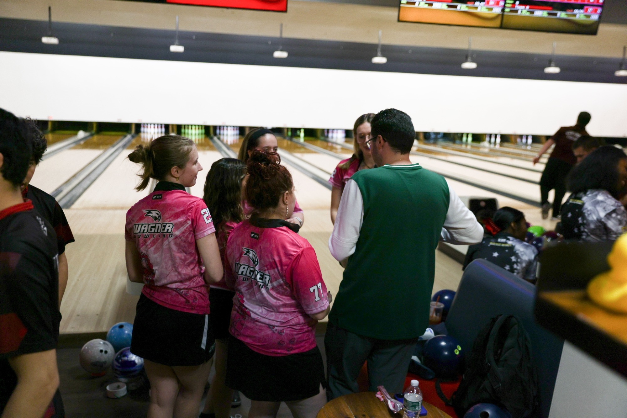 Bowling team at the Shadow Hawk Invite 10/26/25