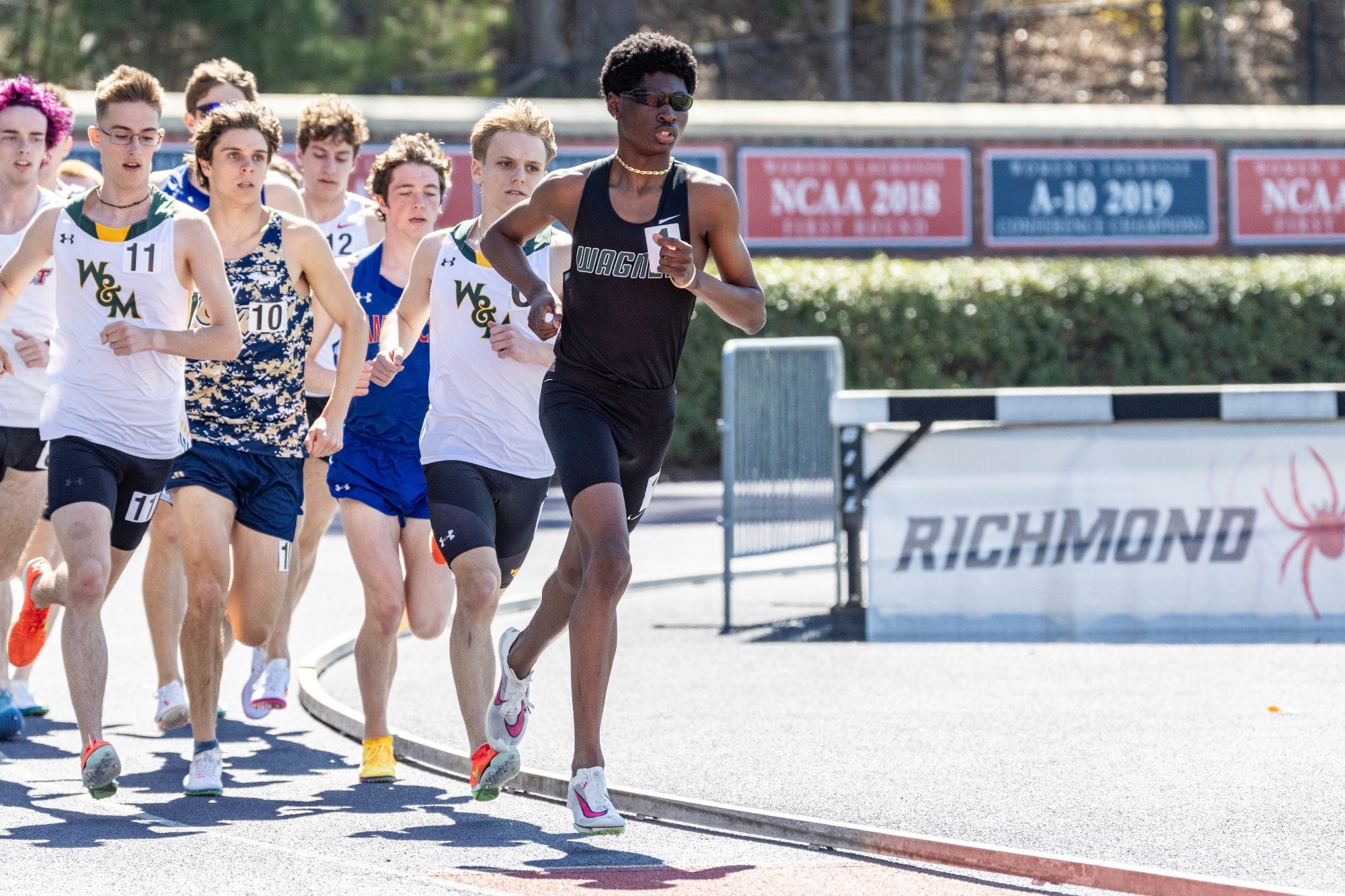 Nigel Boboli runs at the 2026 Fred Hardy Invitational 3/20/26