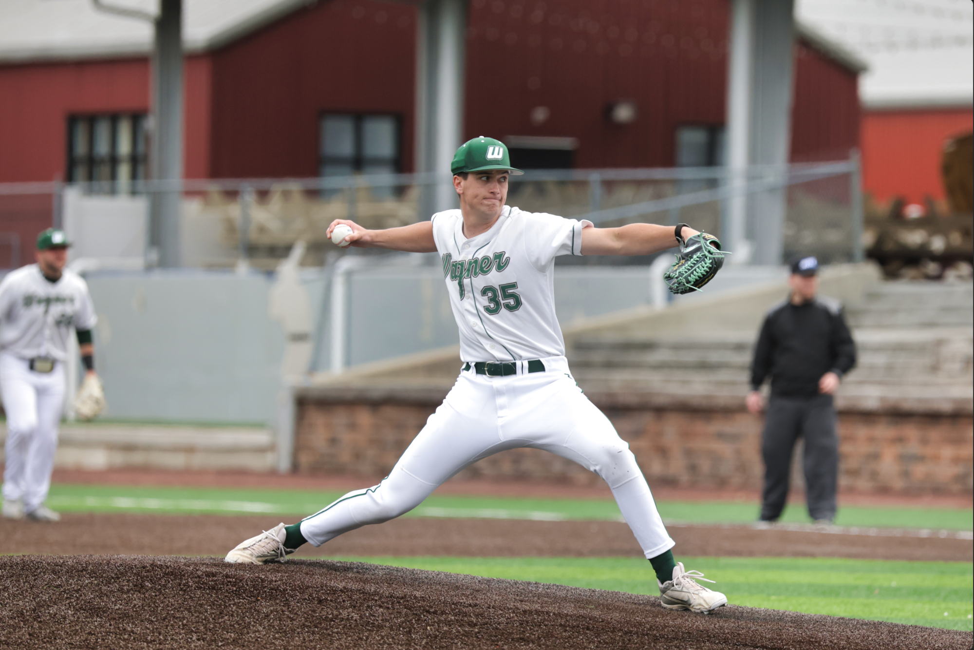 Colin Trizuto pitches against Le Moyne 3/20/26