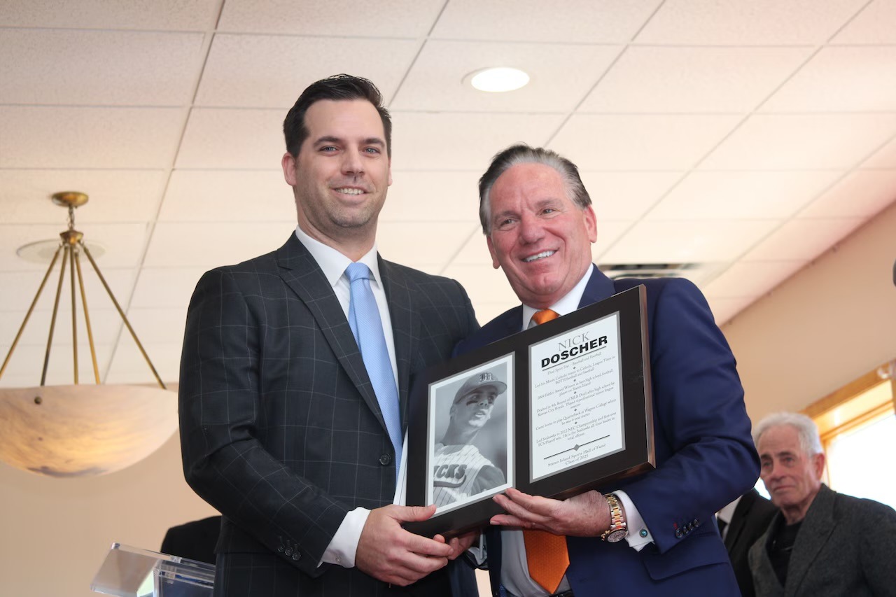 Nick Doscher '12 Staten Island Sports Hall of Fame