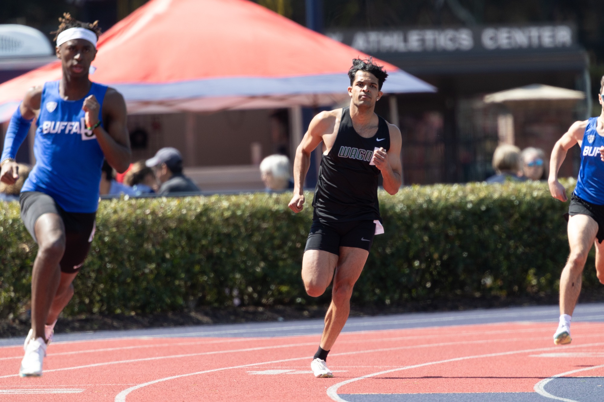 Arjanvir Singh runs at the 2026 Fred Hardy Invitational 