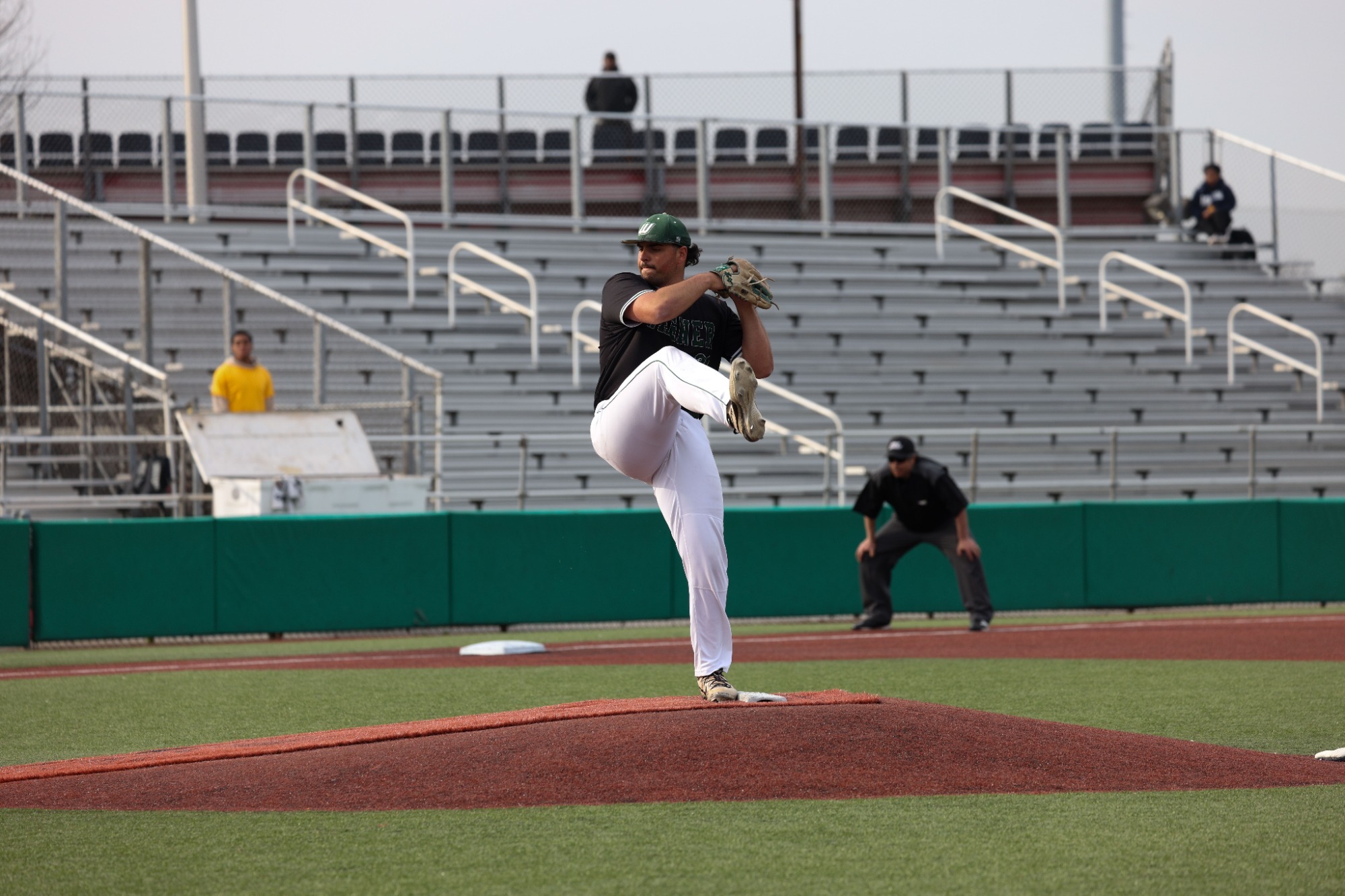 Andrew Rucci pitches against St. John's