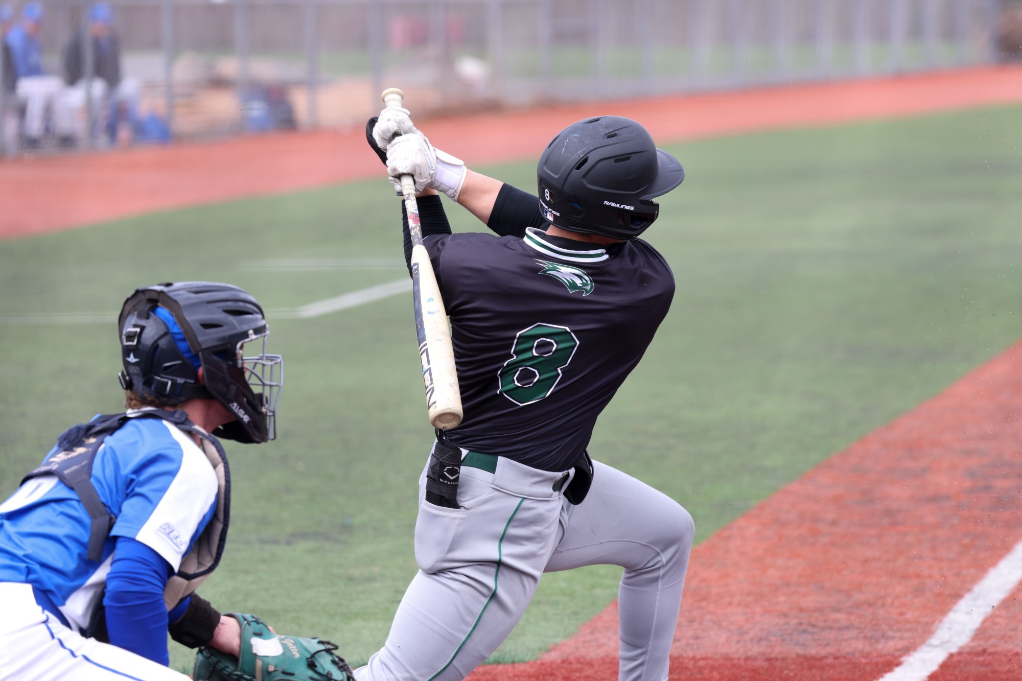 Jayden Alvarez bats against CCSU 4/3/26