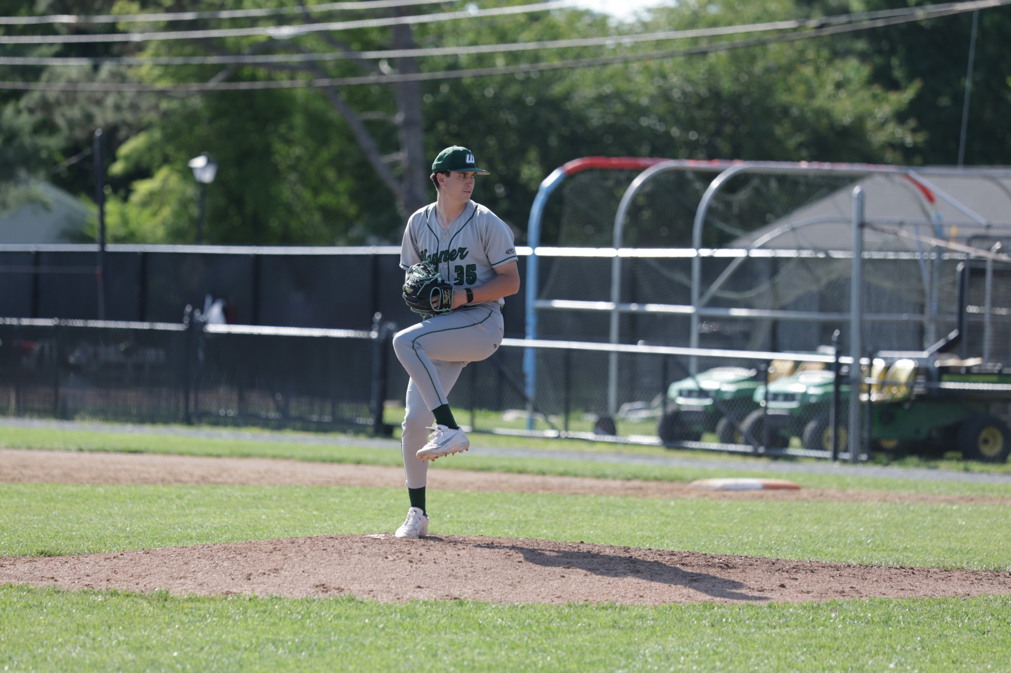 Colin Trizuto pitches against Delaware State 5/1/26